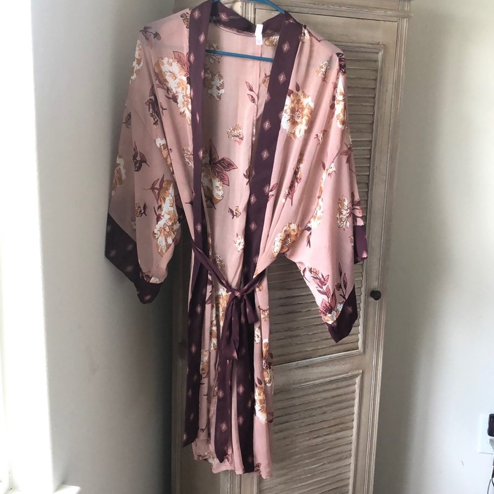 Kimono/bathing suit cover